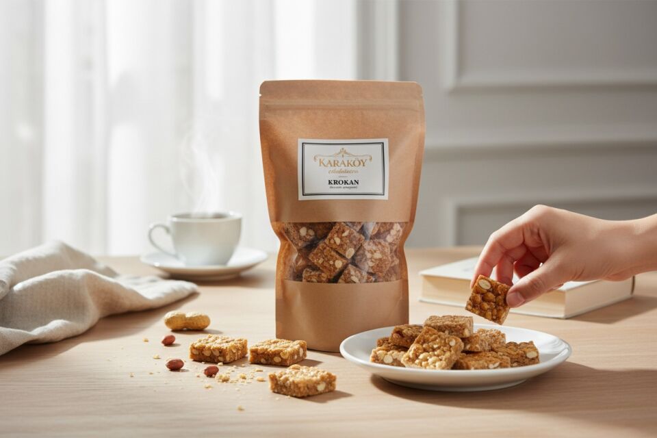 Yüksek Fındık Oranlı Krokan %75 Fındık  – Karaköy Çikolatacısı