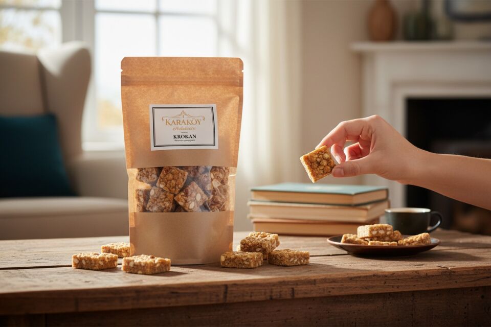 Yüksek Fındık Oranlı Krokan %75 Fındık  – Karaköy Çikolatacısı