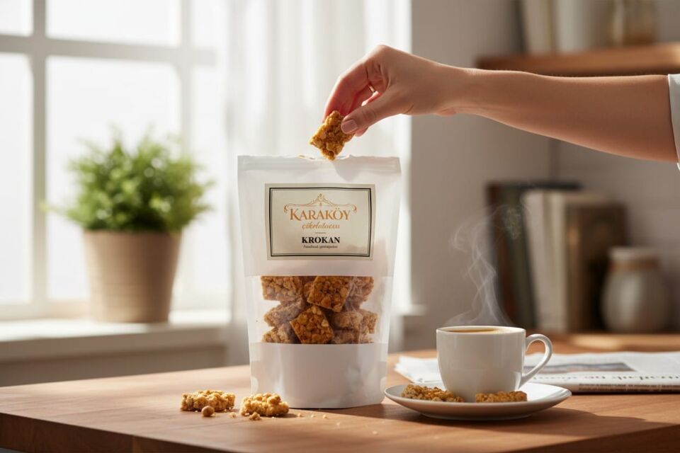 Yüksek Fındık Oranlı Krokan %75 Fındık  – Karaköy Çikolatacısı